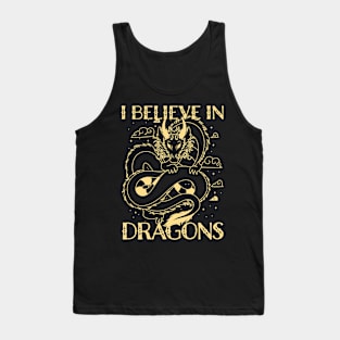 I Believe in Dragons - Mythical Tank Top